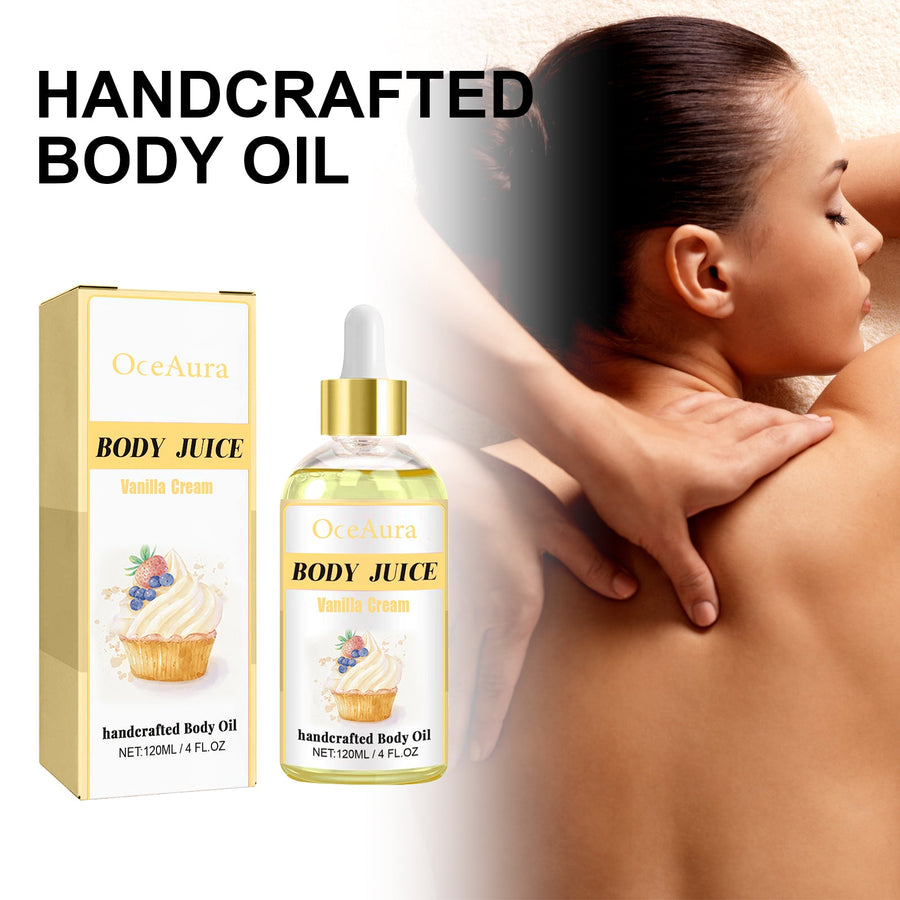 Handcrafted Firming Body Oil for Slimming Massage & Glow