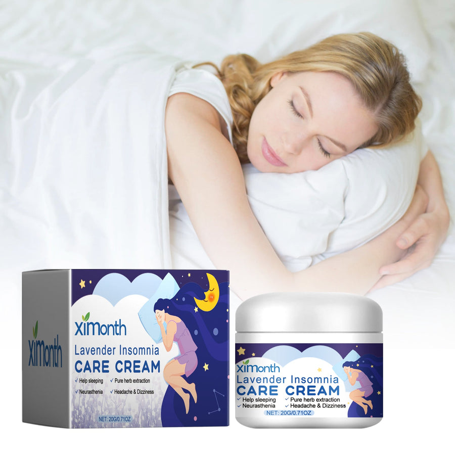 Lavender Sleep Cream – Natural Insomnia Relief