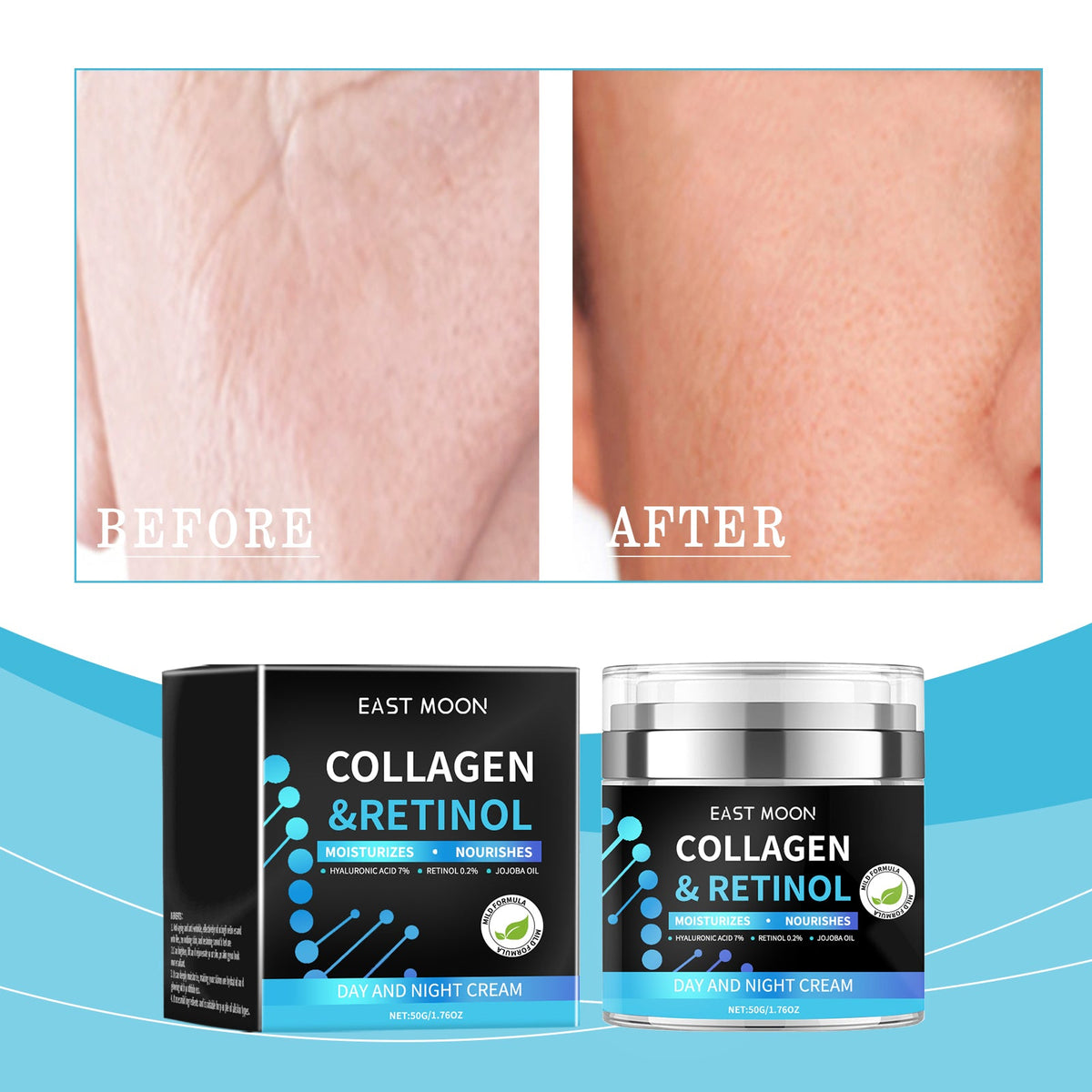 Men's Retinol Moisturizer for Firmer, Hydrated Skin