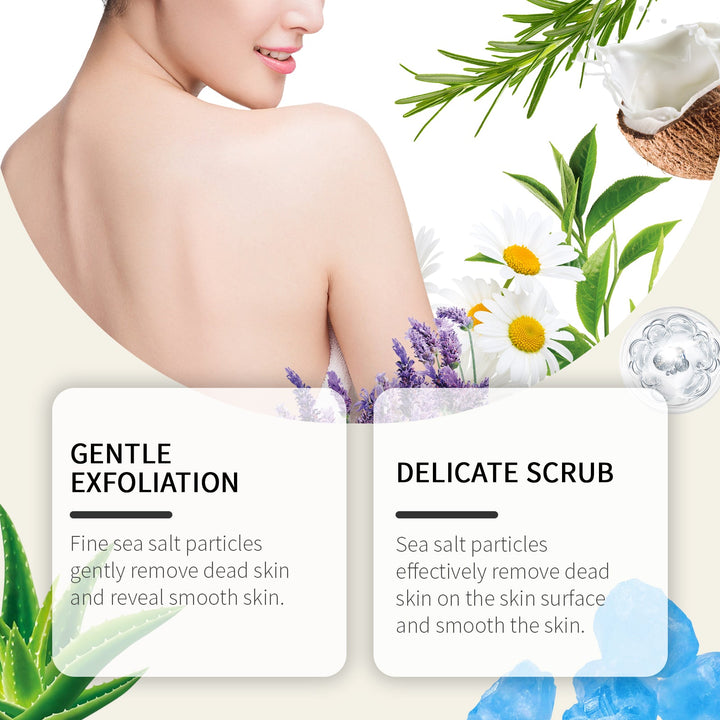 Exfoliating Bath Salts for Soft, Glowing Moisturized Skin