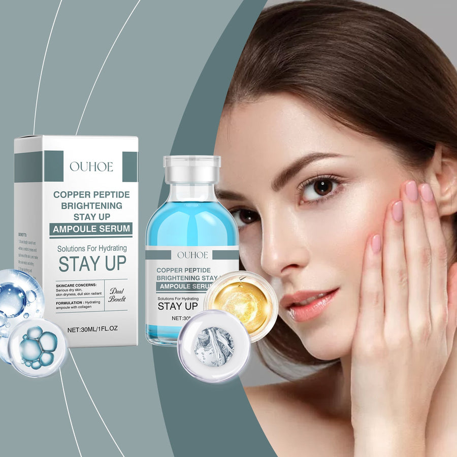 Copper Peptide Hyaluronic Ampoule for Dry, Dull Skin