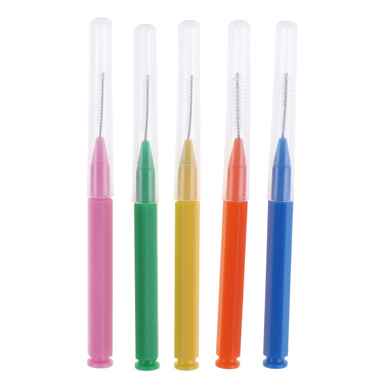 30Pcs/set I Shaped Interdental Brush Denta Floss Interdental