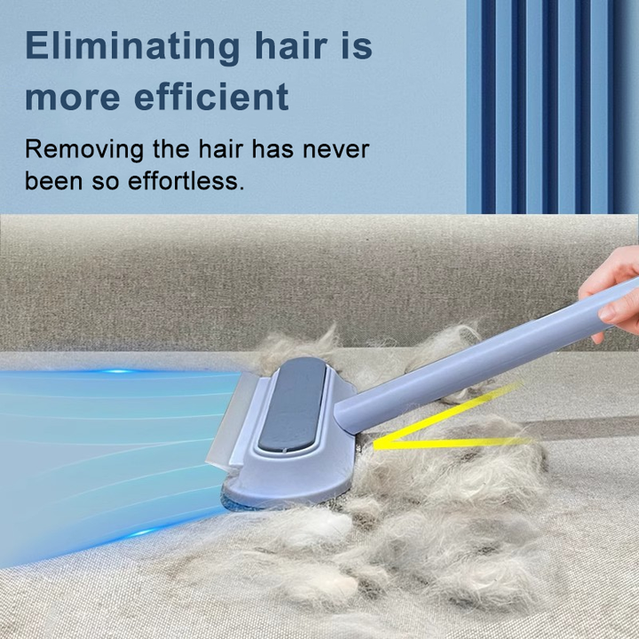 Pet Hair Remover Tool — No-Bend 61cm Long Handle