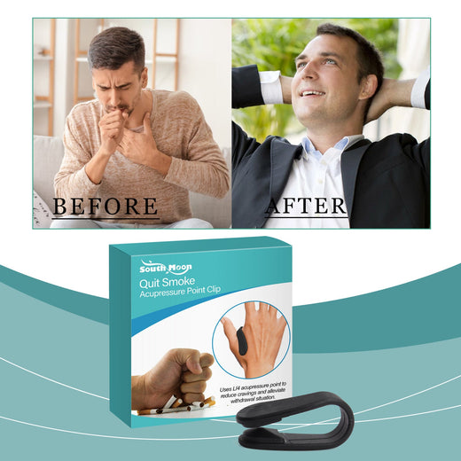 Quit Smoking Acupressure Clip — Drug-Free Craving Relief