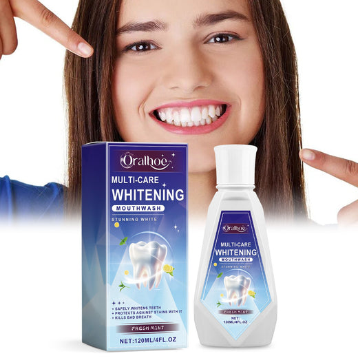 Oralhoe Multi-Care Whitening Mouthwash — Brighter Smile,
