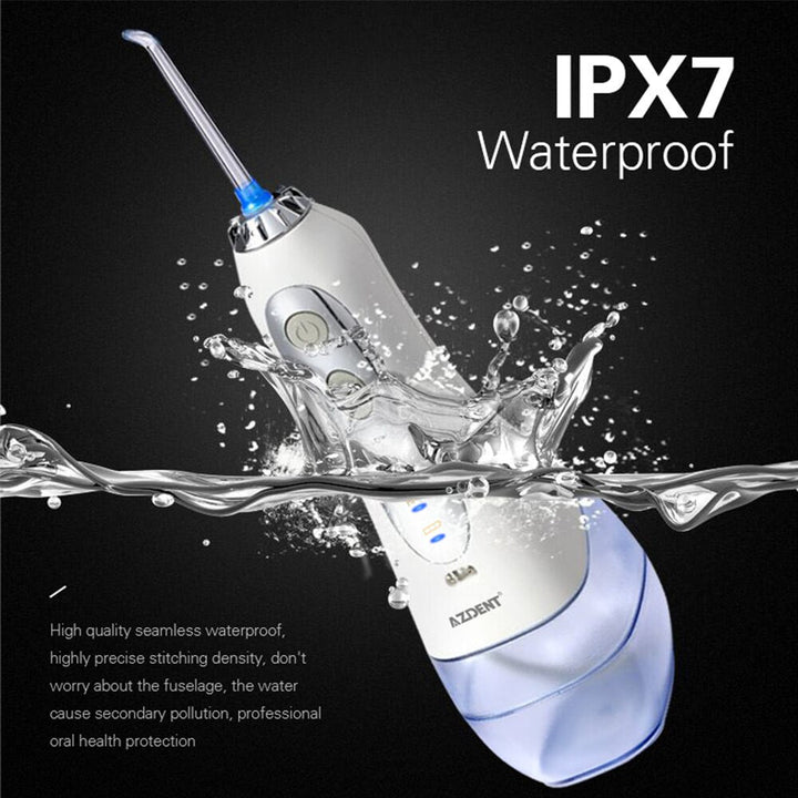 Cordless Oral Irrigator Water Flosser — 99.99% Plaque Removal