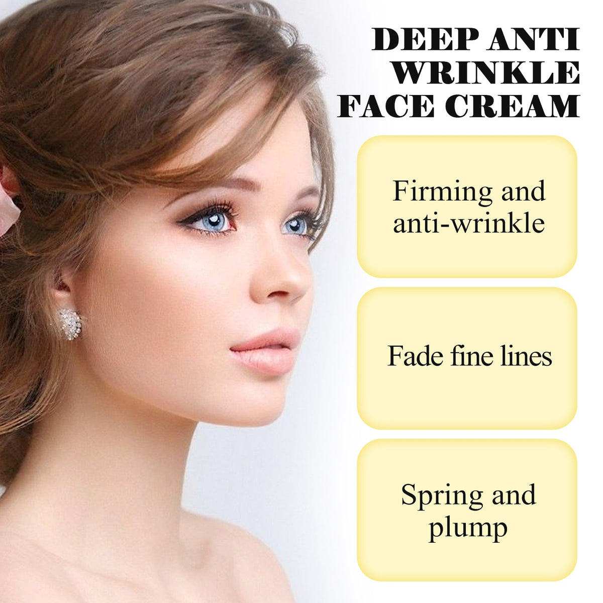 Anti-Wrinkle Face Cream for Firm, Bright, Smooth Skin