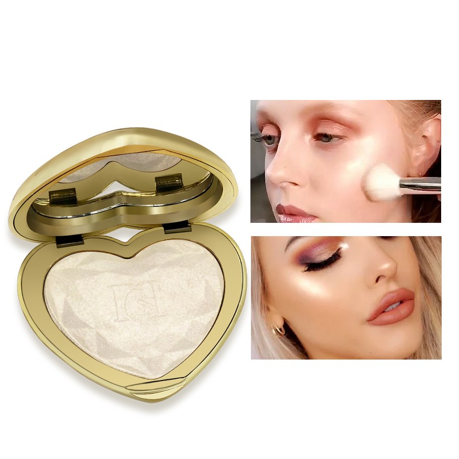 Face Highlighter Powder for a Buildable Radiant Glow
