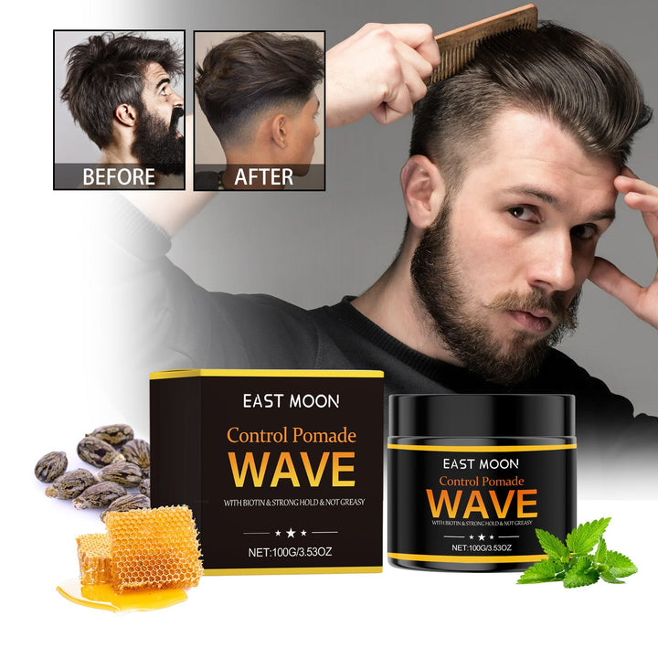 Control Pomade Strong Hold Wax With Biotin 100g