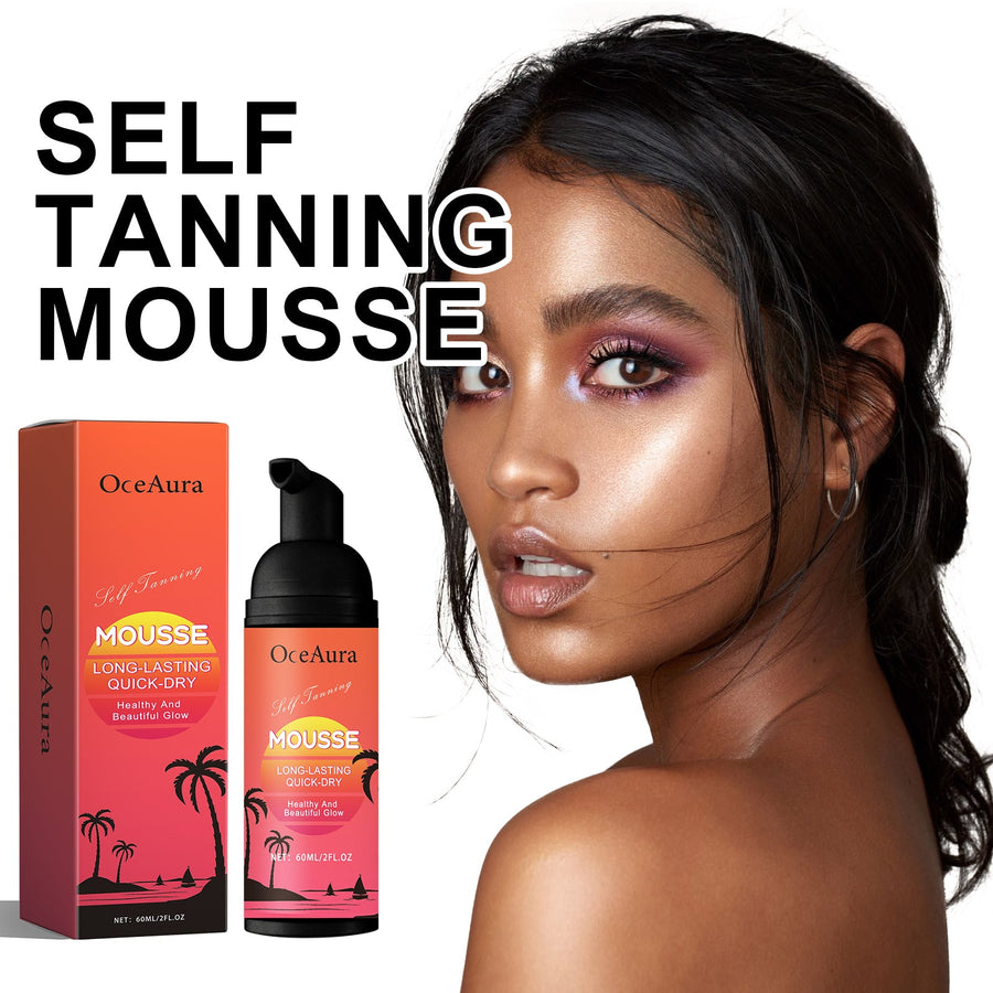 Self Tanning Mousse - Hydrating Deep Bronze Body Glow