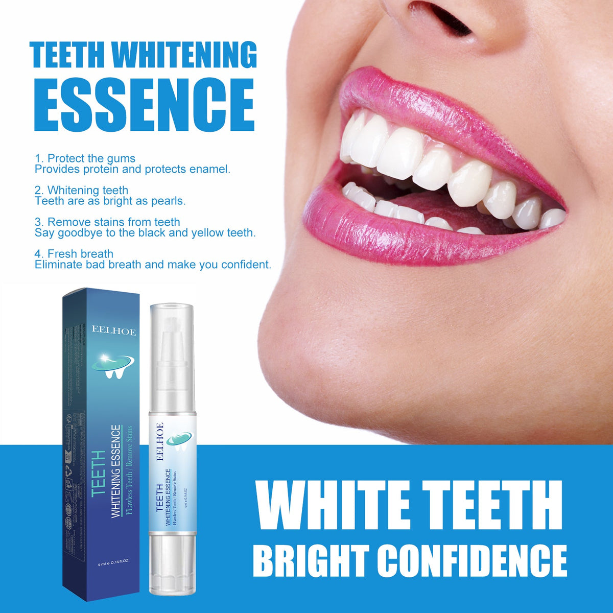 Teeth Whitening Pen — Brighten Smile, Remove Stains in 2 Weeks