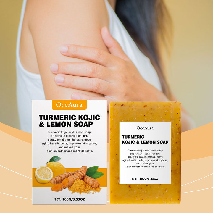 Lemon Turmeric Soap for Brighter, Smoother Skin