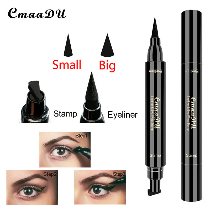 Winged Eyeliner Stamp Pen for Easy, Even Cat-Eye Looks