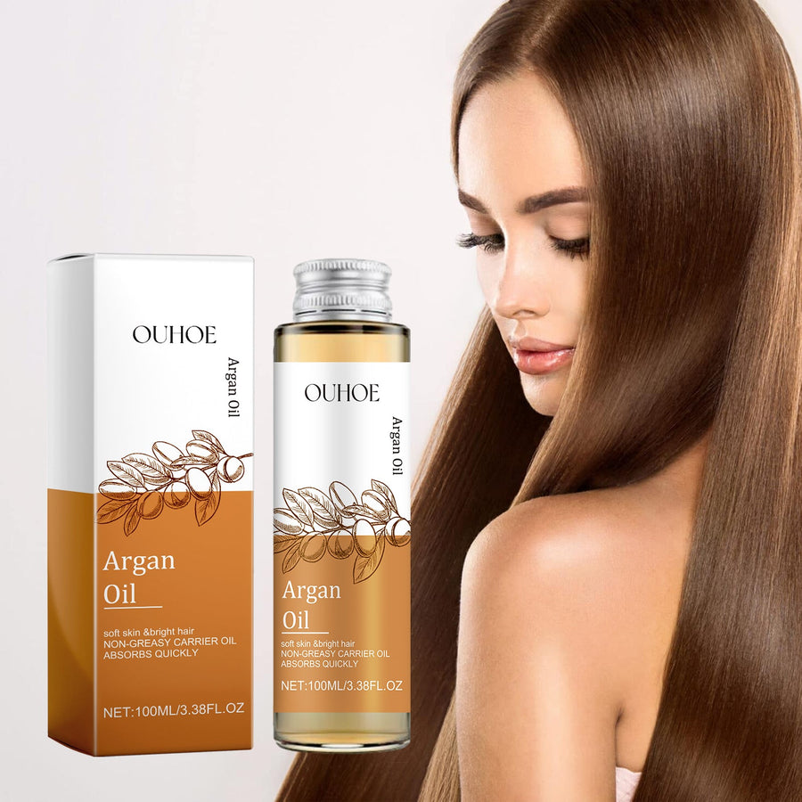 Argan Oil for Smooth Skin & Hair Care, 100ml Bottle