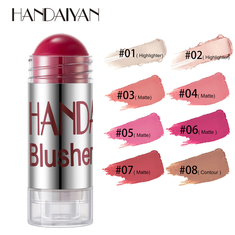 Cream Blush Stick With 8 Buildable Natural Flush Shades