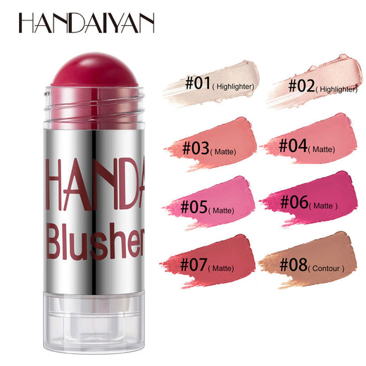 Cream Blush Stick With 8 Buildable Natural Flush Shades