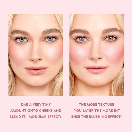 Color-Changing Gel Blush for a Natural Dewy Rosy Glow