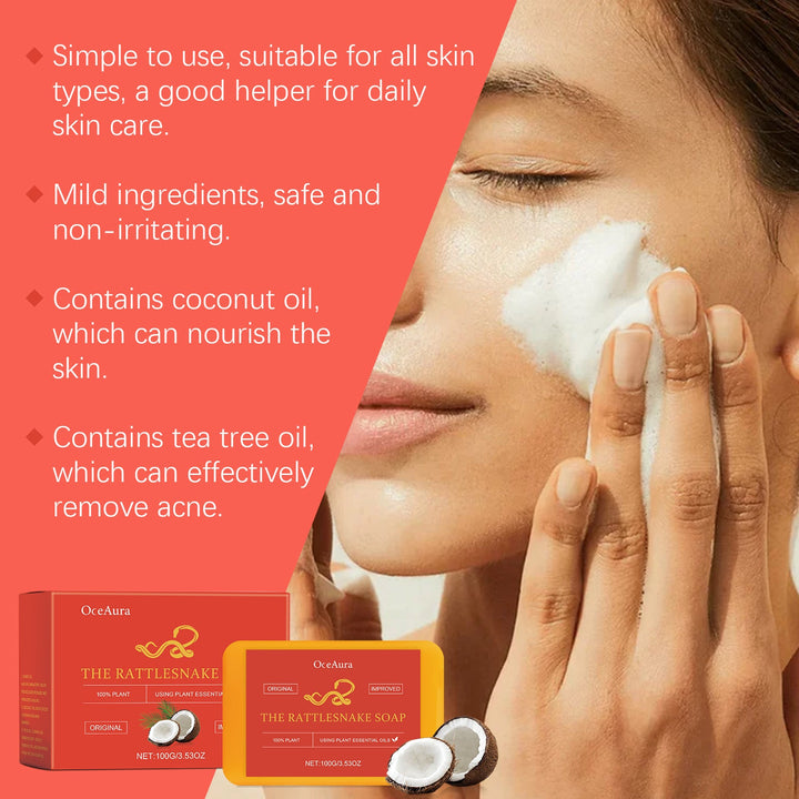 Tea Tree Acne Soap With Coconut Oil for Clear Skin