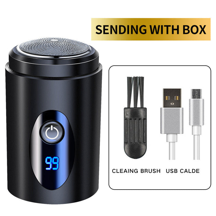 USB Rechargeable Bald Head Shaver – Portable Washable Mini
