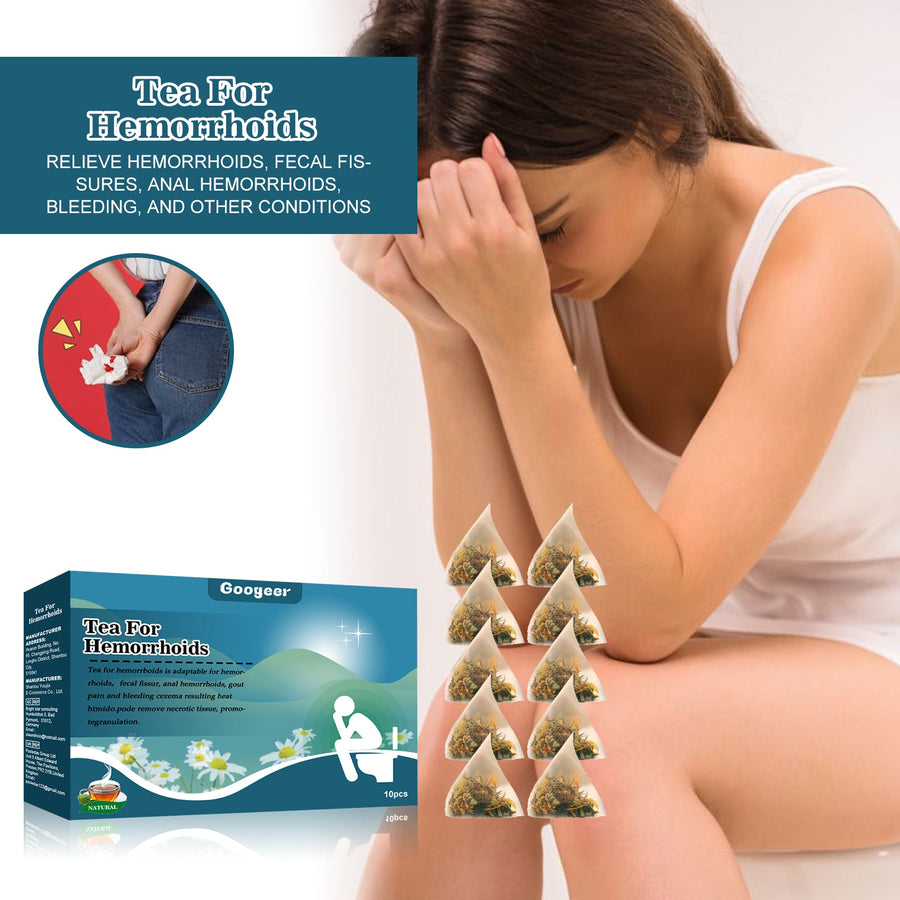 Hemorrhoid Relief Tea — Natural Herbal Blend Soothes Pain
