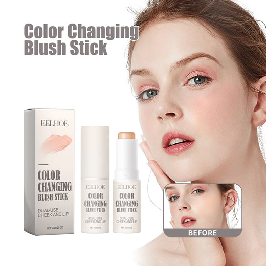 Color Changing Blush Stick for Natural Cheeks & Lips