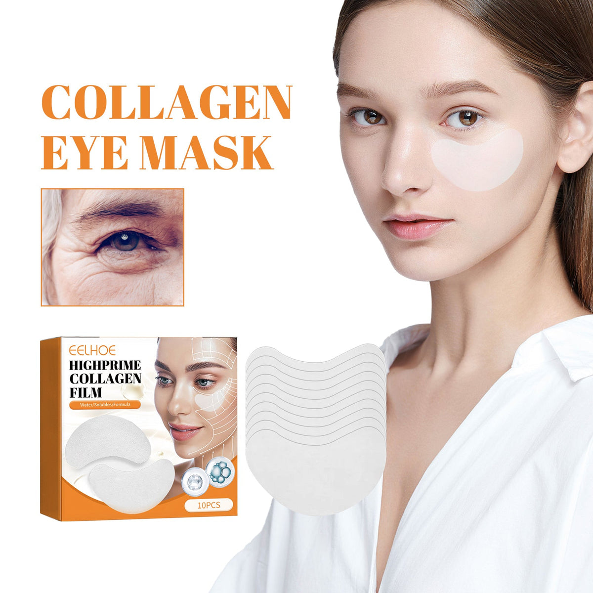 Collagen Eye Patches — Lift, Smooth & Brighten in 15 Minutes