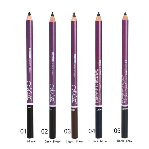 Waterproof Eyebrow Pencil With Built-In Brow Comb Duo