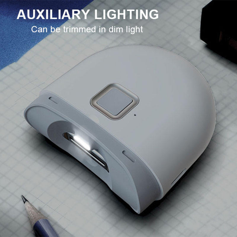 Rechargeable Electric Nail Clipper — Safe, Automatic