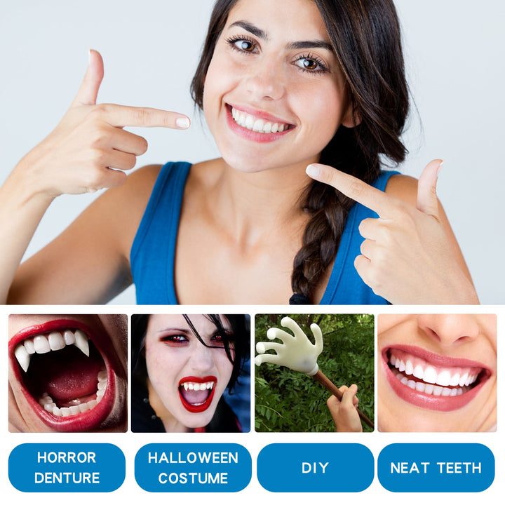 Moldable Fake Teeth Kit — Custom-Fit Smile in Minutes