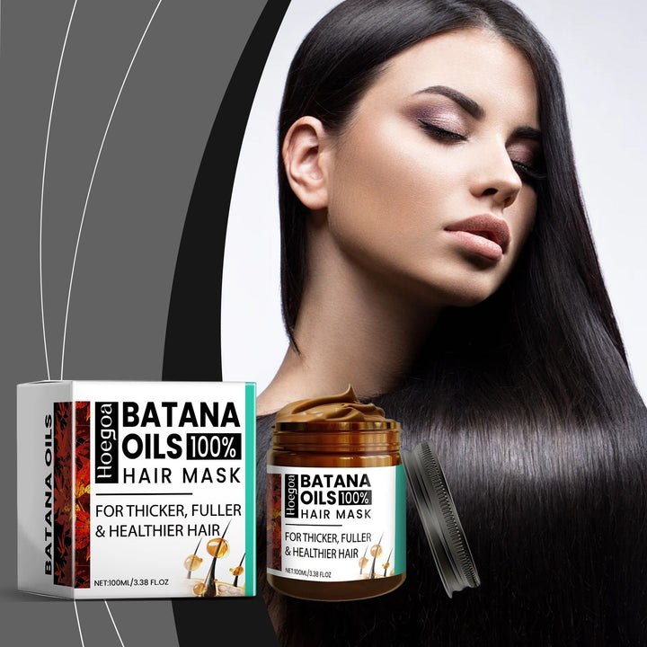 Batana Oil Hair Mask for Thicker, Fuller-Looking Hair
