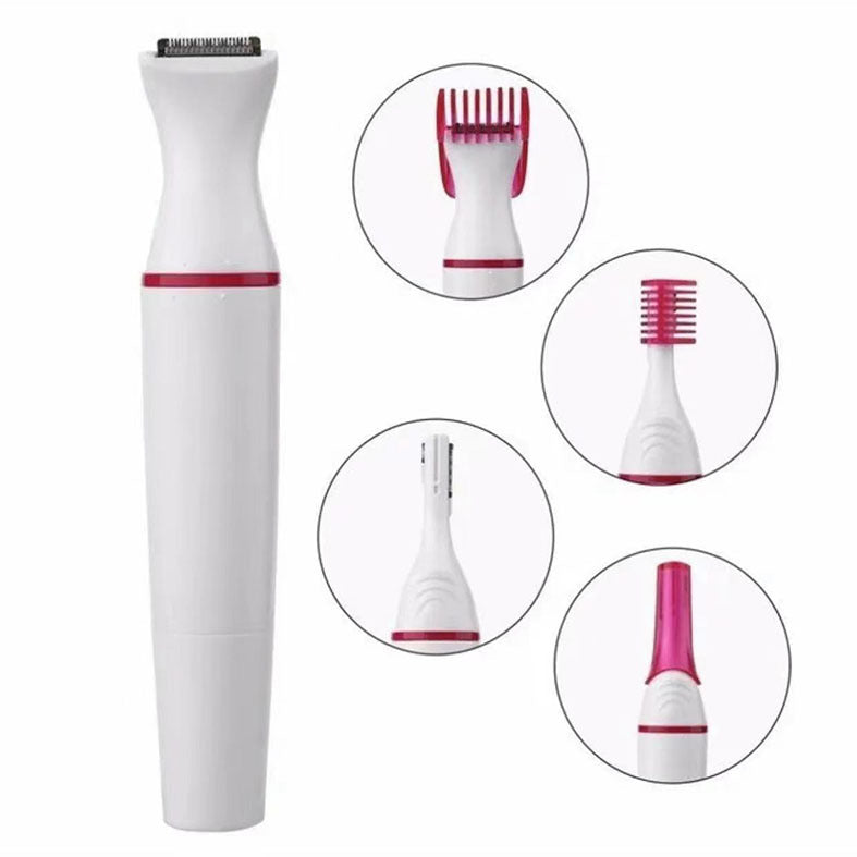 Women's Electric Eyebrow Trimmer — 5-in-1 Shaver & Groomer