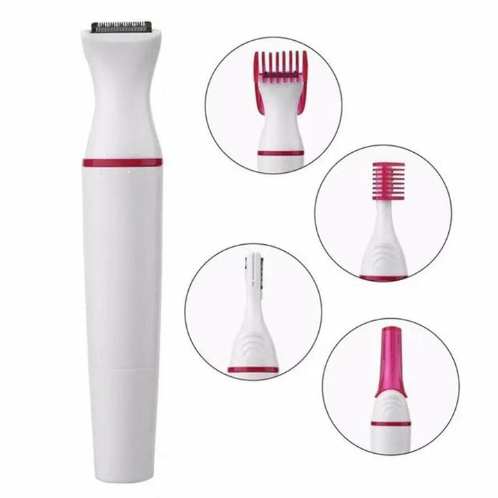 Women's Electric Eyebrow Trimmer — 5-in-1 Shaver & Groomer
