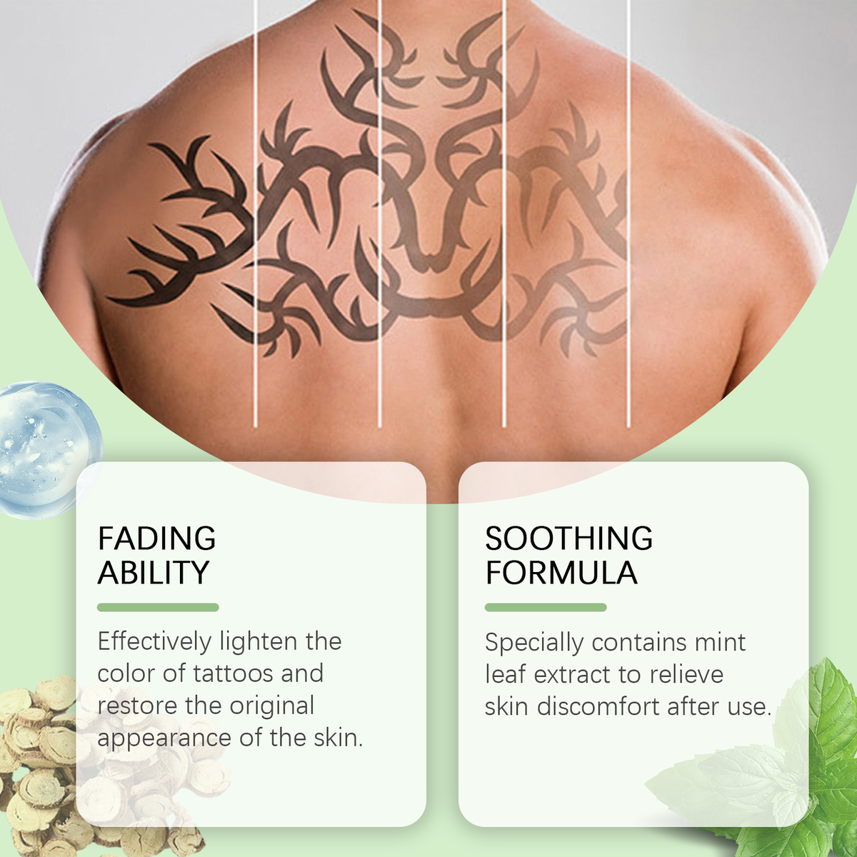 Tattoo Fade Care Spray for Soothing Daily Skin Recovery