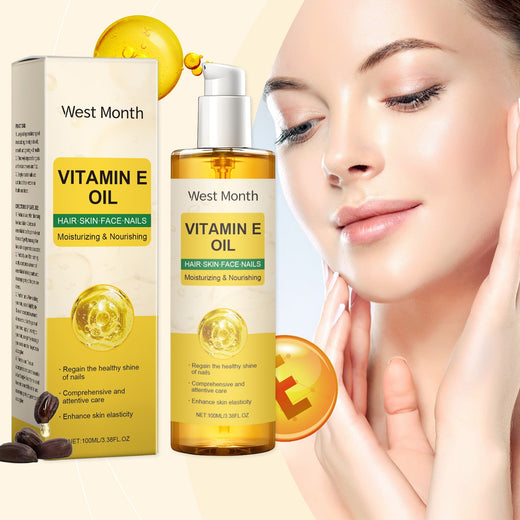 Vitamin E Body Oil for Hair, Skin & Nail Nourishment