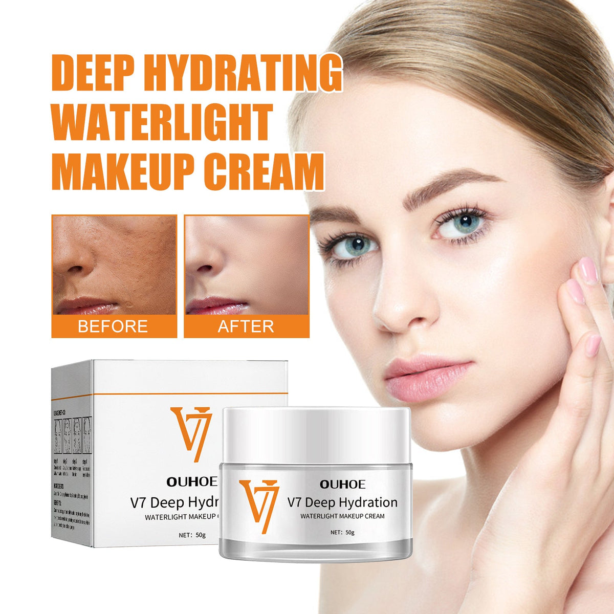 V7 Waterlight Cream for Deep Hydration & Glow