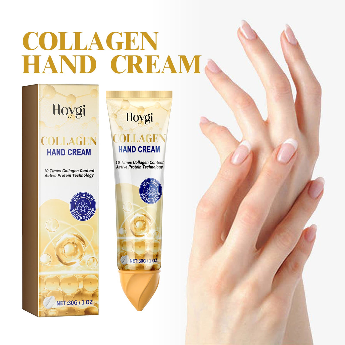 Collagen Hand Cream for Firmer, Younger-Looking Hands