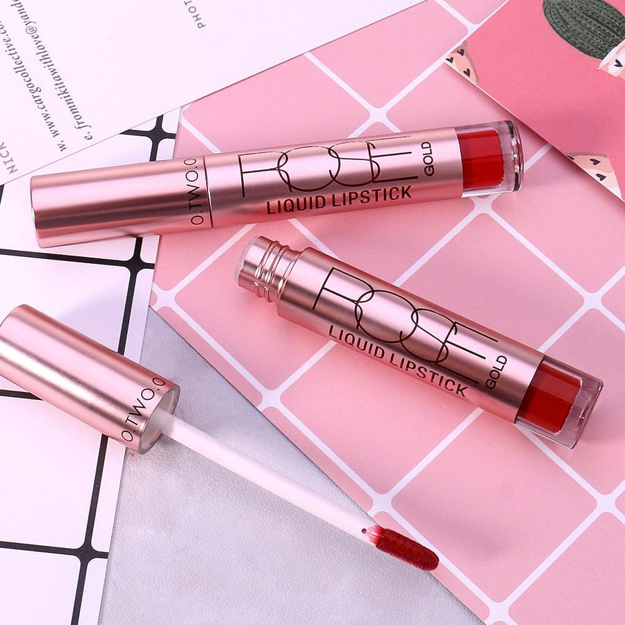 12-Shade Liquid Lipstick for Bold, Colorful Lip Looks