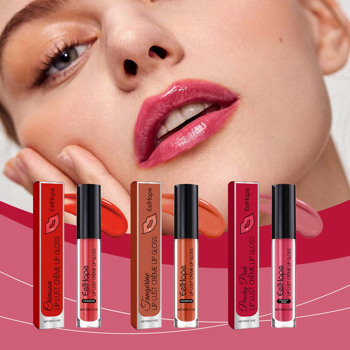 Lip Glaze Set for Vivid, Glossy, Moisturized Color