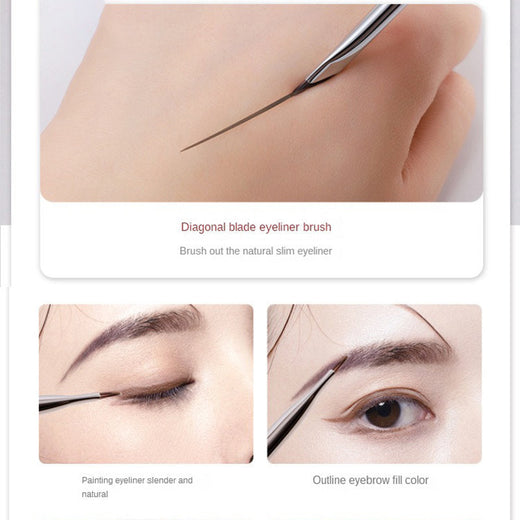 Blade Eyeliner Brush for Precise Thin Lines
