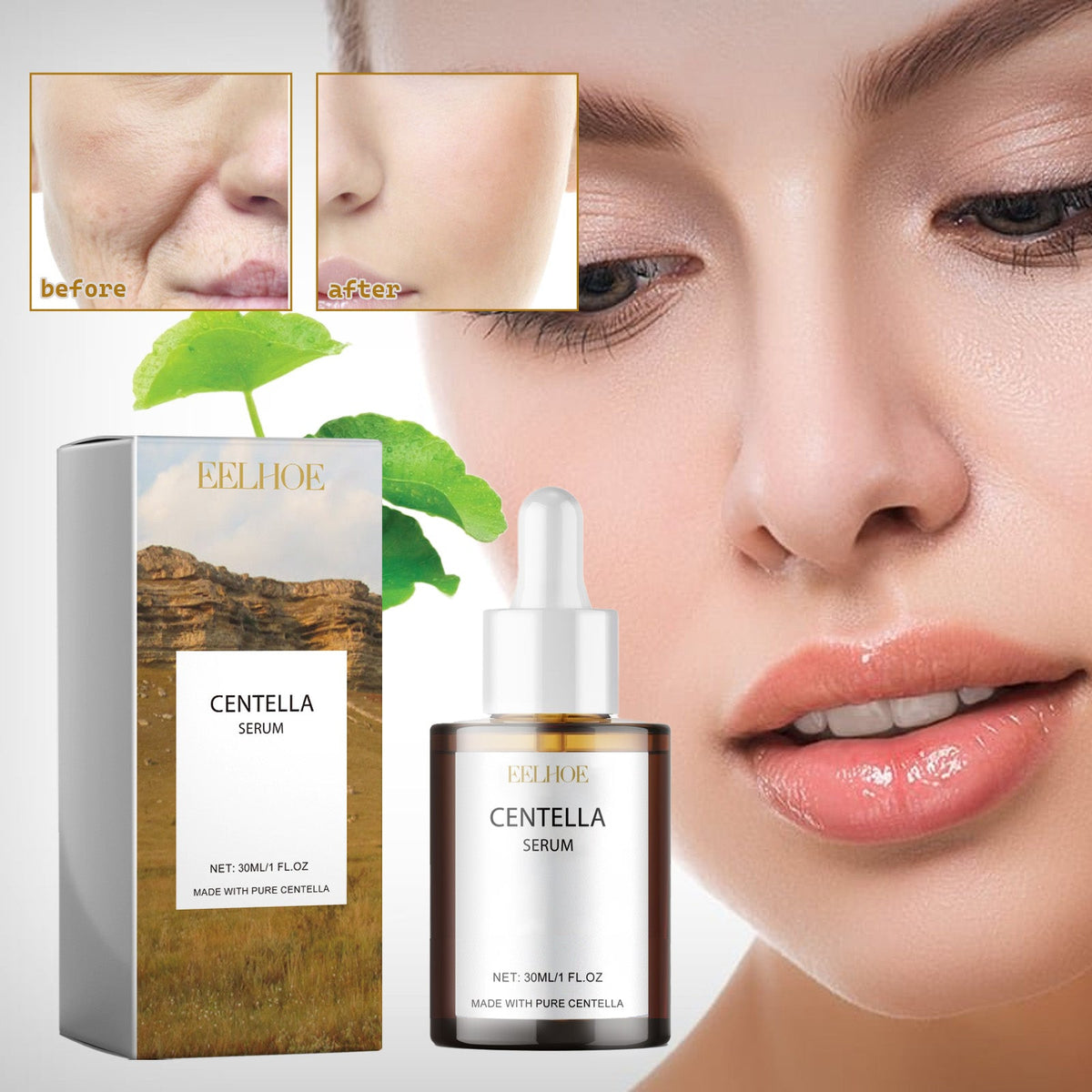 Centella Serum for Dry Skin - Intensive Hydrating Essence