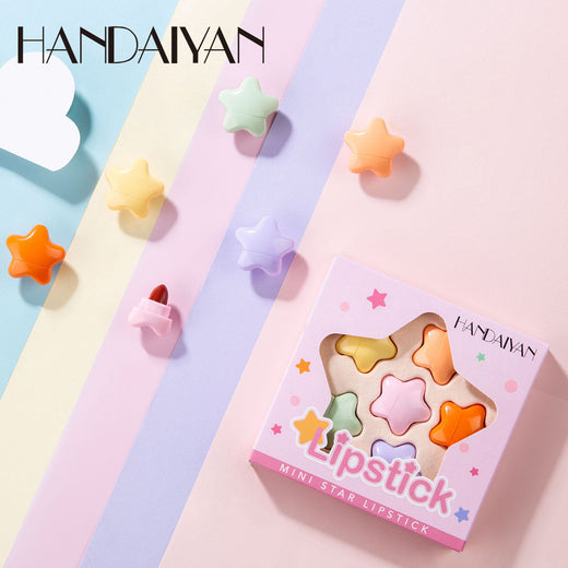 Mini Lipstick Set: Six Portable Playful Lip Colors
