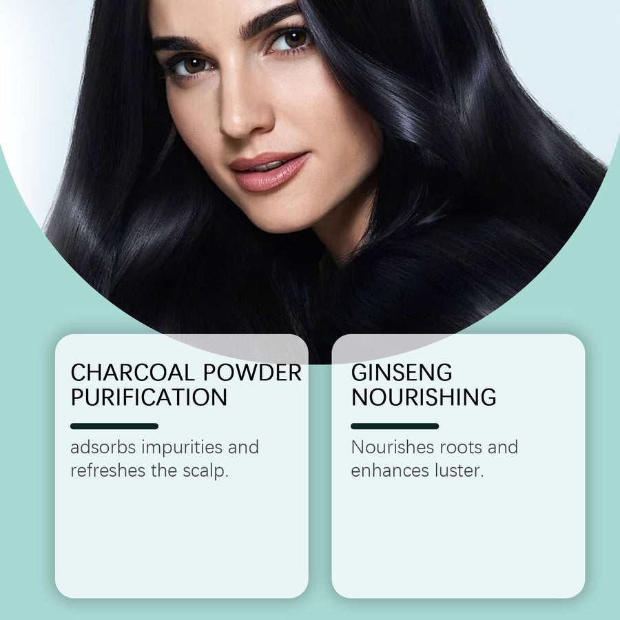 Bamboo Charcoal Shampoo Bar for Grey Hair Coverage