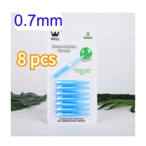0.7mm Interdental Brush — Precision Cleaning for Braces