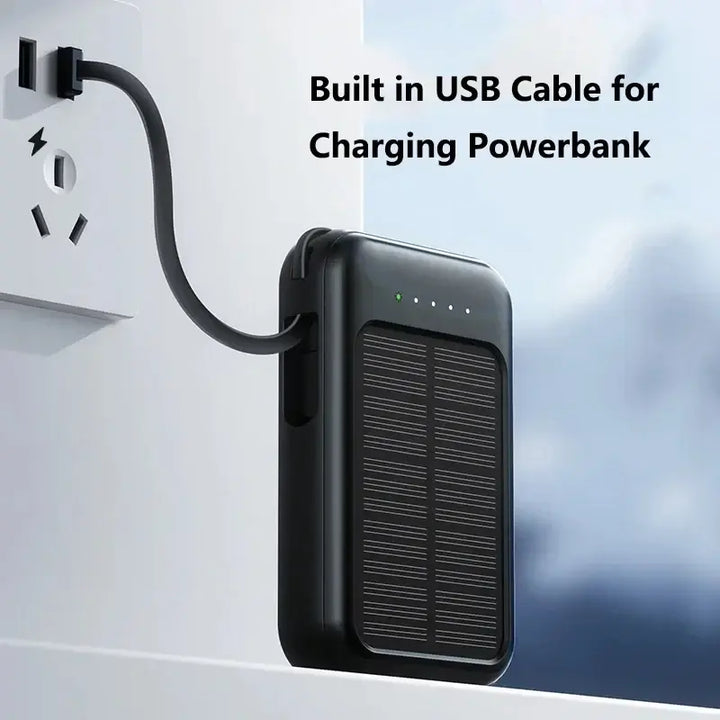Solar Power Bank 20000mAh — Charge 4 Devices Off-Grid