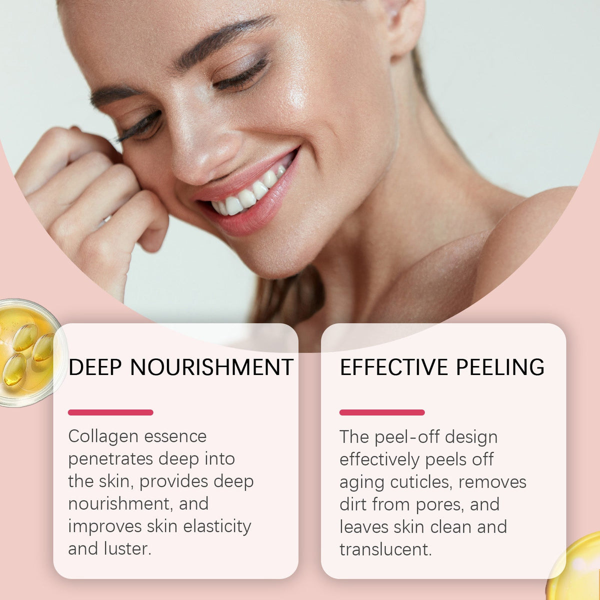 Collagen Peel Off Mask for Firmer Glowing Skin