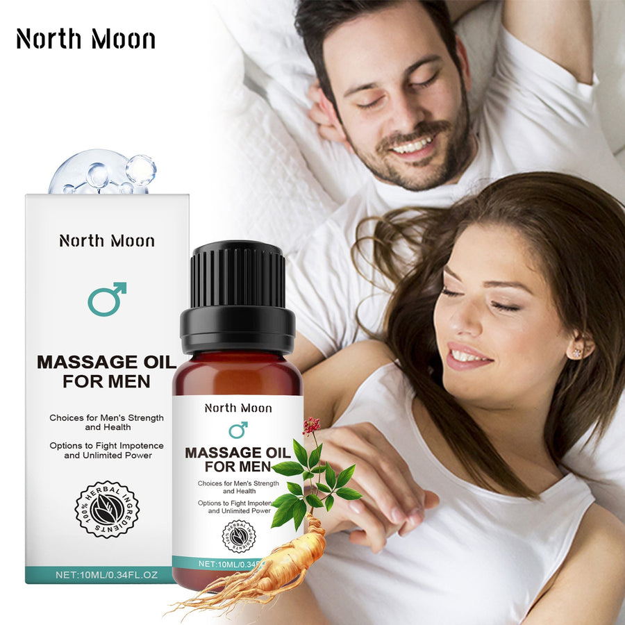 Massage Oil for Men — Natural Herbal Support for Sexual