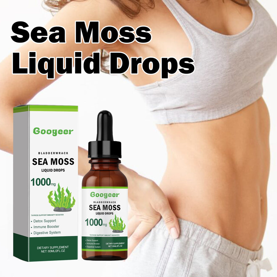 Sea Moss Liquid Drops — Visible Skin Firming & Energy Boost