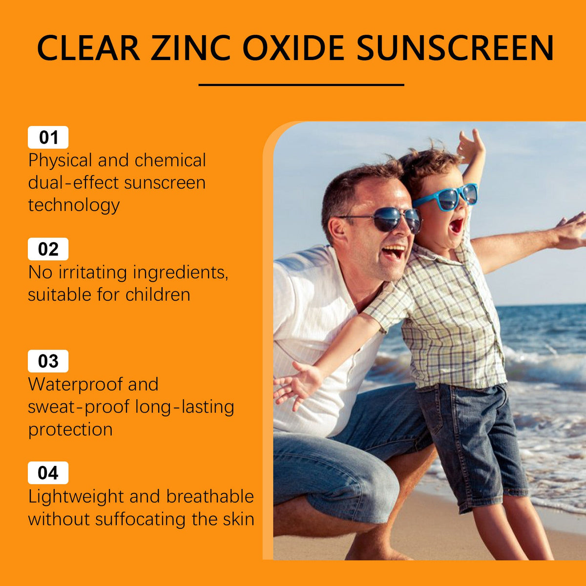 Kids Mineral SPF 50 Sunscreen - Gentle Zinc Oxide Cream