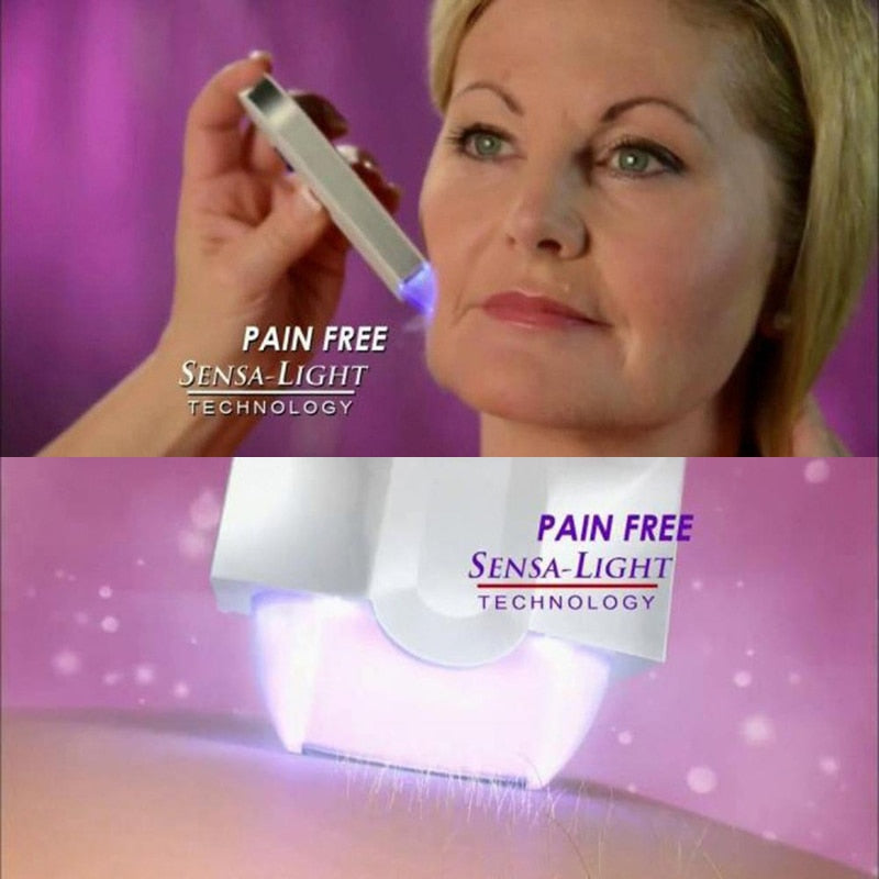 Electric Women’s Shaver with Sensa‑Light Pain‑Free