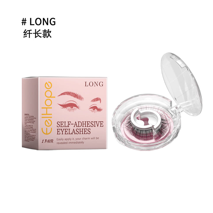 Self-Adhesive Eyelashes for Easy, Glue-Free Eye Glam